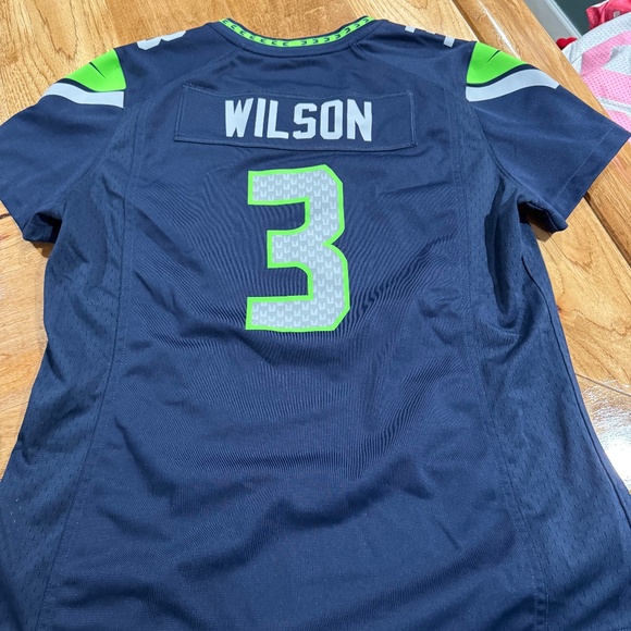 NFL Seattle Seahawks Russell Wilson #3 Jersey Womens Large Nike - Picture 5 of 6